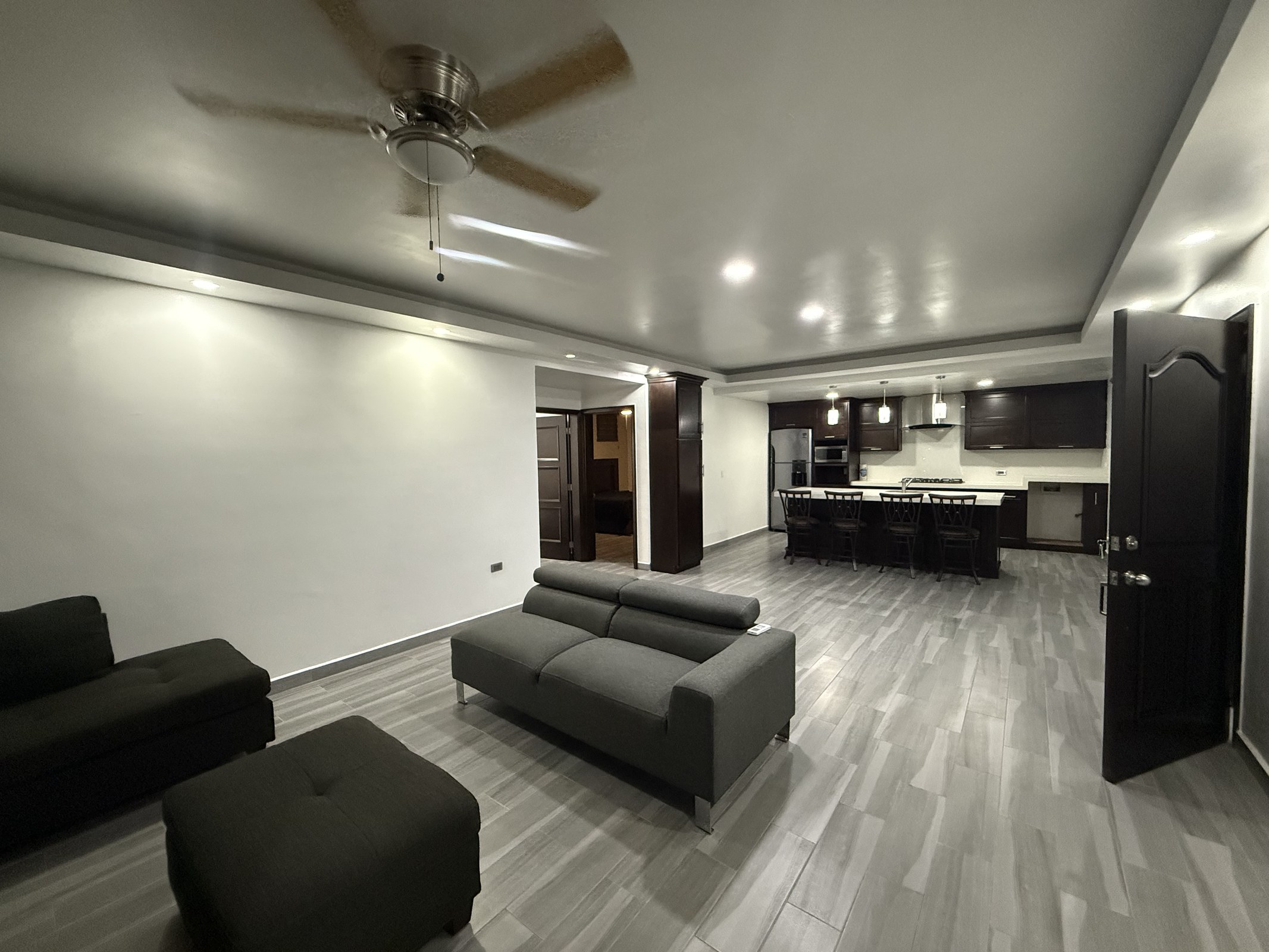 Interior real de Residencial Río Bravo